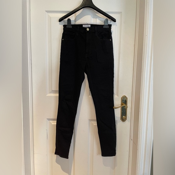 FRAME DENIM high rise skinny jeans - Picture 1 of 4